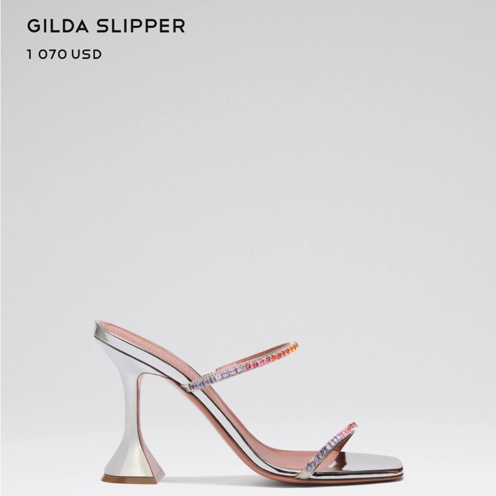 Amina Muaddi Gilda slipper